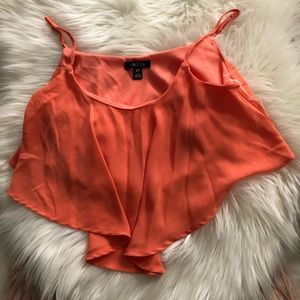 Orange Crop Top